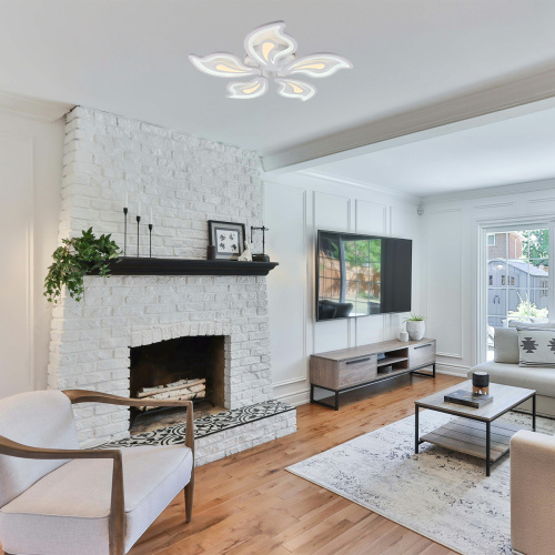 Потолочный светильник Escada 10226/5 LED*140W White фото 3