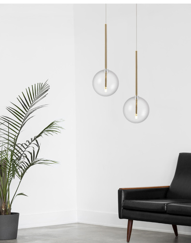 Подвесной светильник 9217P/D200 gold фото 5