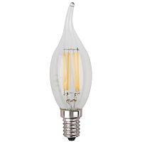 Лампа светодиодная филаментная ЭРА E14 7W 2700K прозрачная F-LED BXS-7W-827-E14 Б0027944