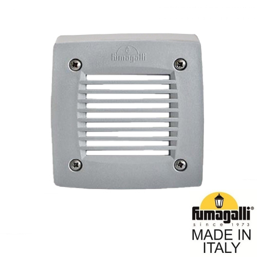 Светильник для подсветки лестниц накладной FUMAGALLI EXTRALETI 100 Square-GR 3S2.000.000.LYG1L Светильник для подсветки лестниц накладной FUMAGALLI EXTRALETI 100 Square-GR 3S2.000.000.LYG1L
