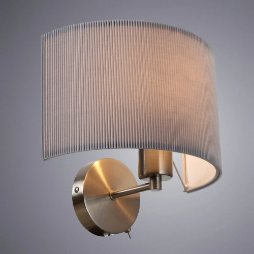 Бра Arte Lamp MALLORCA A1021AP-1SS фото 2 Бра Arte Lamp MALLORCA A1021AP-1SS фото 2