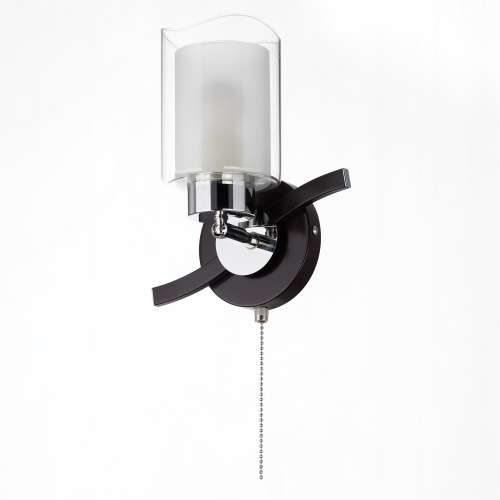 Citilux Фортуна CL156312 Бра с выключателем Венге Хром фото 4 Citilux Фортуна CL156312 Бра с выключателем Венге Хром фото 4