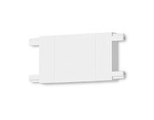 Коннектор прямой токопроводящий Magnetic Ultra slim 26 48В белый