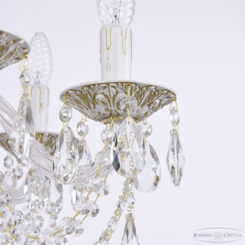 Люстра с хрустальными подвесками AL16302/6/160 WMG Bohemia Ivele Crystal (Богемия Ивеле Кристалл) фото 2