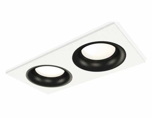 Комплект встраиваемого светильника Ambrella light Techno Spot XC7635002 SWH/PBK белый песок/черный полированный (C7635, N7011) фото 3