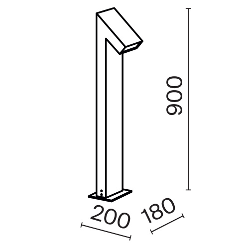 Ландшафтный светильник Outdoor O592FL-L15GF3K фото 4