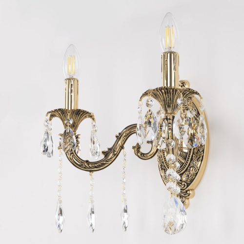 Бра с хрустальными подвесками AL7901B10/2/175 A GB Bohemia Ivele Crystal (Богемия Ивеле Кристалл) фото 9