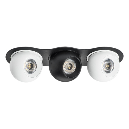 i637647464 Светильник INTERO LED 9W*3 850LM*3 24G ЧЕРНЫЙ/БЕЛЫЙ 4000K (217637+217064+217074+217064) i637647464 Светильник INTERO LED 9W*3 850LM*3 24G ЧЕРНЫЙ/БЕЛЫЙ 4000K (217637+217064+217074+217064)