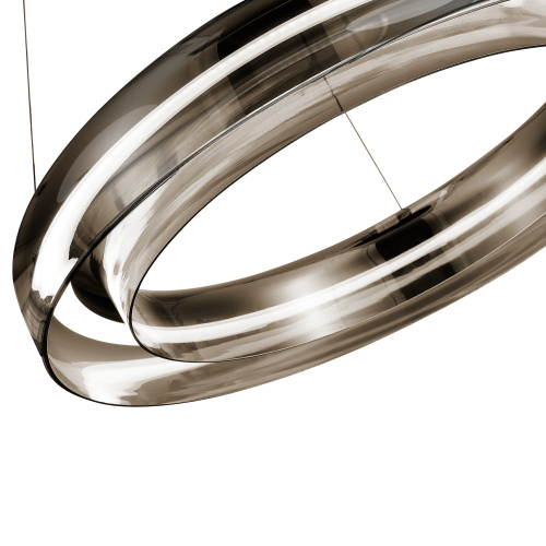 SL6019.333.01 Светильник подвесной ST-Luce Черный/Дымчатый, Белый LED 1*36W 3000K FORAY фото 3