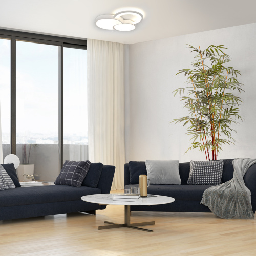 Потолочный светильник Escada 10286/3 LED*53W White фото 3 Потолочный светильник Escada 10286/3 LED*53W White фото 3