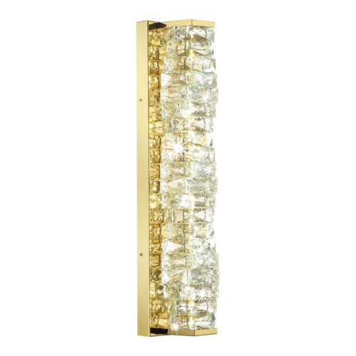 4999/15WL HALL ODL23 623 золотой/прозрачный/металл/хрусталь Бра LED 15W 4000K STRAZA 4999/15WL HALL ODL23 623 золотой/прозрачный/металл/хрусталь Бра LED 15W 4000K STRAZA