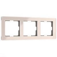 Рамка из акрила на 3 поста Acrylic айвори W0032743