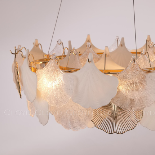 Люстра Cloyd POLYNESIA C8 / Ø65 см - золото (арт.10433) фото 2 Люстра Cloyd POLYNESIA C8 / Ø65 см - золото (арт.10433) фото 2