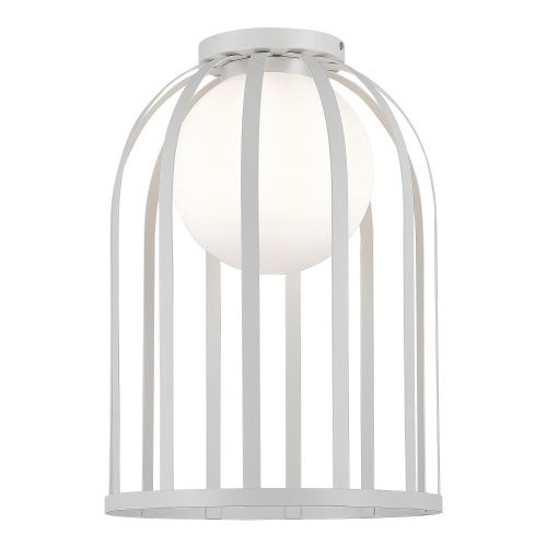 SL6129.502.01 Светильник потолочный ST-Luce Белый/Белый E27 1*60W NORDIC фото 3