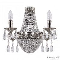Бра хрустальные 2232H201B/2/35IV Ni Bohemia Ivele Crystal (Богемия Ивеле Кристалл)