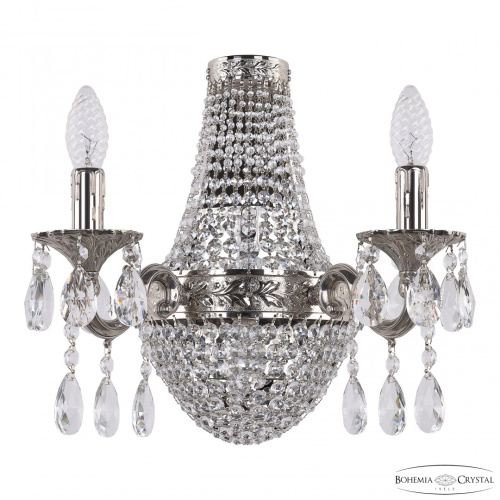 Бра хрустальные 2232H201B/2/35IV Ni Bohemia Ivele Crystal (Богемия Ивеле Кристалл) Бра хрустальные 2232H201B/2/35IV Ni Bohemia Ivele Crystal (Богемия Ивеле Кристалл)