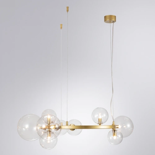 Подвесная люстра Arte Lamp VINCENT A7790SP-10GO фото 2 Подвесная люстра Arte Lamp VINCENT A7790SP-10GO фото 2
