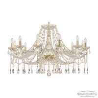 Люстра хрустальная 107/12/360 G Bohemia Ivele Crystal (Богемия Ивеле Кристалл)