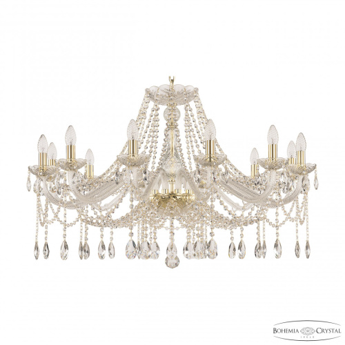 Люстра хрустальная 107/12/360 G Bohemia Ivele Crystal (Богемия Ивеле Кристалл) Люстра хрустальная 107/12/360 G Bohemia Ivele Crystal (Богемия Ивеле Кристалл)