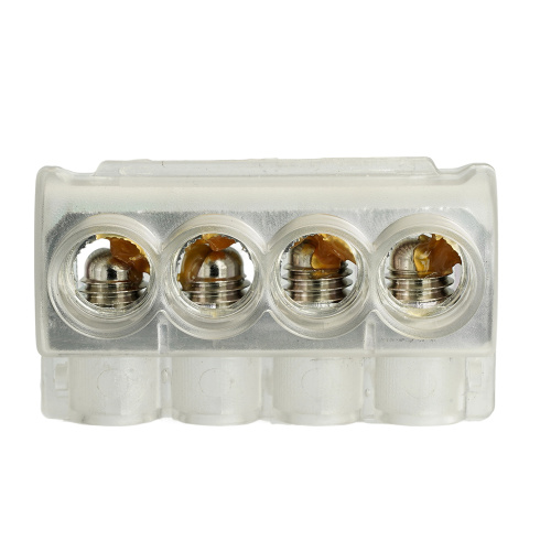 Клемма 4-х контактная STEKKER  для подключения сетей уличного освещения KE10.504 (Al10-50/Cu2,5-35), LD611-4 фото 7