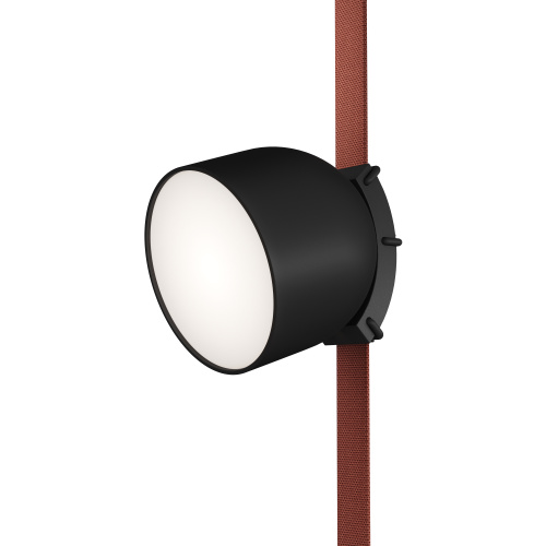 DK5542-BK Поворотный светильник для трека-ремня Belty, серия Spot, со светодиодом, D100*H107мм, 48V DC, 12W, RA90, 120°, 4000K, IP20, черный, алюминий фото 6