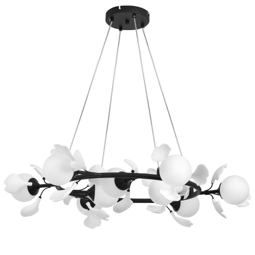 799097 Люстра CERAMO BW 9х6W(led) G9 ЧЕРНЫЙ/БЕЛЫЙ 799097 Люстра CERAMO BW 9х6W(led) G9 ЧЕРНЫЙ/БЕЛЫЙ