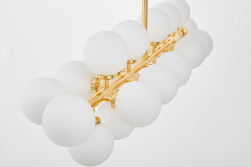 Подвесной светильник Lumina Deco Marsiada LDP 6033-24 GD фото 5