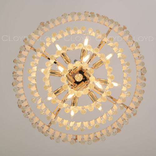 Люстра Cloyd CAPULETTI C13 / Ø63 см - золото (арт.11284) фото 6 Люстра Cloyd CAPULETTI C13 / Ø63 см - золото (арт.11284) фото 6