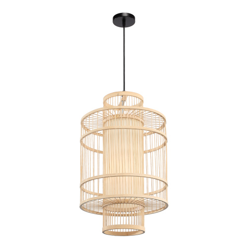 SL6241.523.01 Светильник подвесной ST-Luce Древесный/Белый E27 1*40W ALMA фото 5