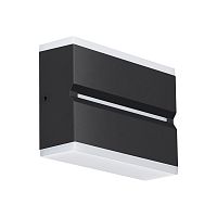 359196 STREET NT23 710 черный Светильник ландшафтный светодиодный IP54 LED 12W 220-240V 4000K 720Лм STRAIT