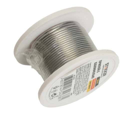 APL-16-20 Припой в бобине 20 гр, 50% олово, 49% свинец, 1% канифоль фото 5