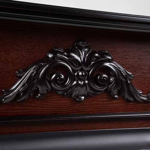 Каминокомплект ANITA CORNER/АНИТА УГЛ. Античный дуб с очагом Электроочаг MAJESTIC LUX RC/МАДЖЕСТИК С ПУЛЬТОМ фото 3