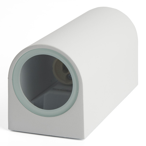 Светильник садово-парковый Feron DH015,на стену, 2*GU10 230V, белый фото 2