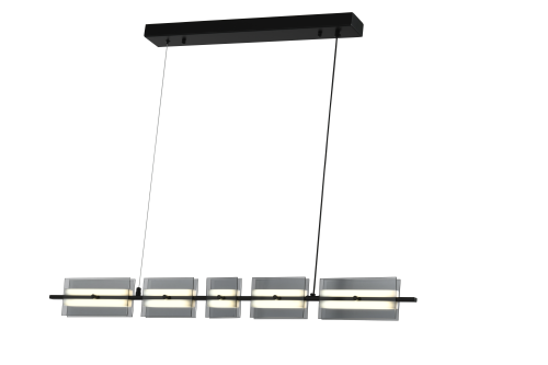 Люстра подвесная линейная черная LED 18Вт 103см Zortes LOFT ZRS.1802.100 фото 7 Люстра подвесная линейная черная LED 18Вт 103см Zortes LOFT ZRS.1802.100 фото 7