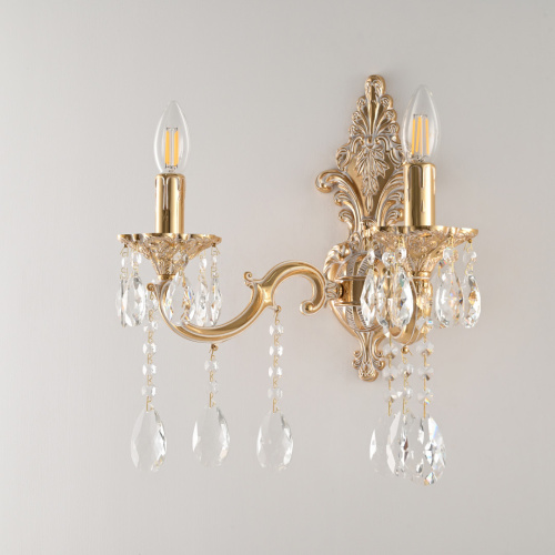 Бра с хрустальными подвесками AL7801B14/2/175 A GW Bohemia Ivele Crystal (Богемия Ивеле Кристалл) фото 10