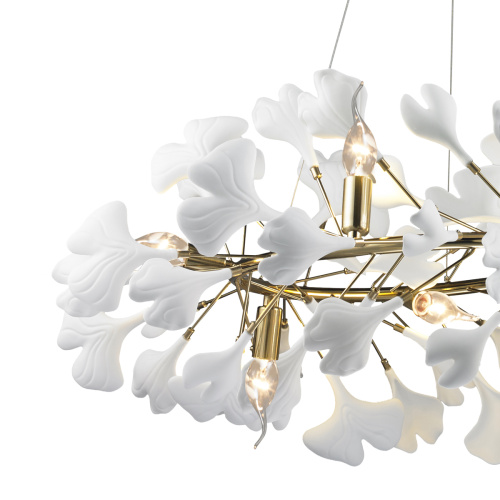 Люстра 10881P/R800 gold/white фото 3 Люстра 10881P/R800 gold/white фото 3