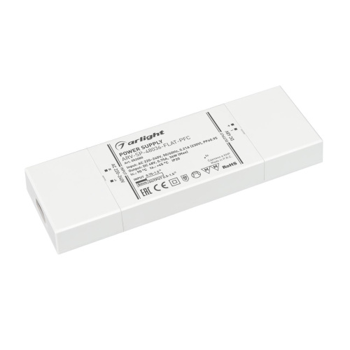Блок питания Arlight ARV-SP-48036-FLAT-PFC (48V, 0.75A, 36W) 052080