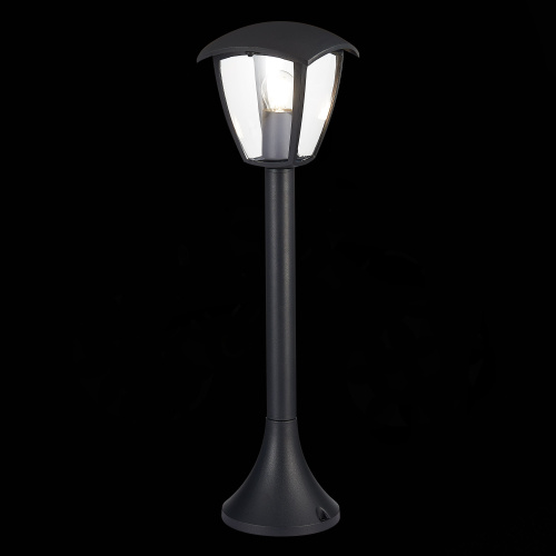 SL081.405.01 Светильник уличный наземный ST-Luce Черный/Черный, Прозрачный E27 1*40W SIVINO SL081.405.01 Светильник уличный наземный ST-Luce Черный/Черный, Прозрачный E27 1*40W SIVINO