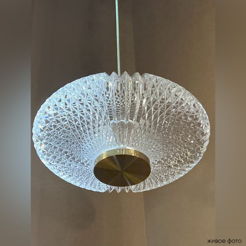 Светильник подвесной Crystal Lux CARAZON SP1 BRASS фото 2 Светильник подвесной Crystal Lux CARAZON SP1 BRASS фото 2