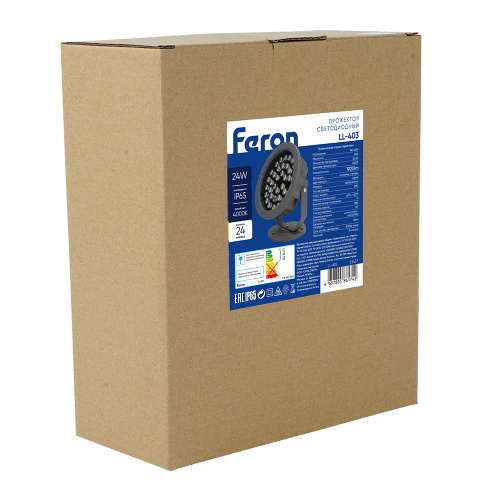 Светодиодный светильник ландшафтно-архитектурный Feron.One LL-403 185-235V 24W 4000K IP65 фото 11 Светодиодный светильник ландшафтно-архитектурный Feron.One LL-403 185-235V 24W 4000K IP65 фото 11