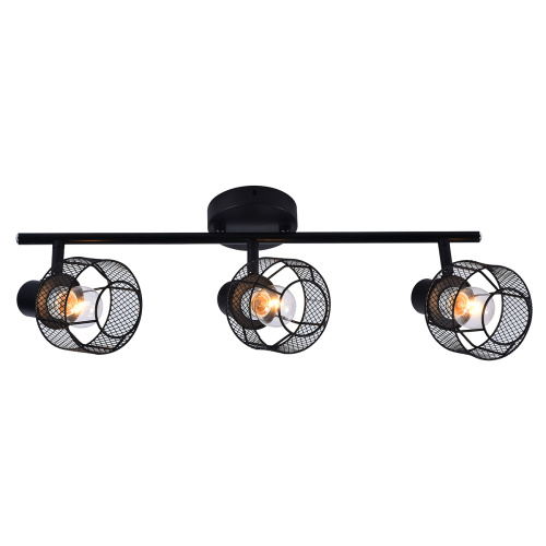 Настенно-потолочный свет Escada 689/3P E14*40W Black Настенно-потолочный свет Escada 689/3P E14*40W Black