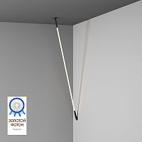 DK7503-BK Cветильник-трос в оплетке FLEX со светодиодом 3м 24V DC 52W 360° 3000К IP20 черный, Цветопередача: >90, Световой поток: 2310Лм