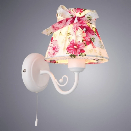 Бра Arte Lamp MARGHERITA A7021AP-1WH фото 2 Бра Arte Lamp MARGHERITA A7021AP-1WH фото 2