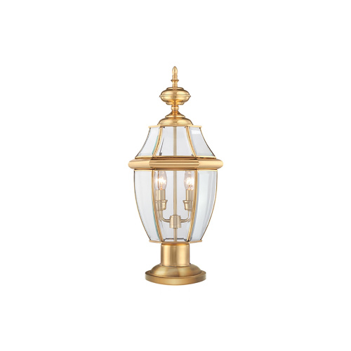 Фонарь-пьедестал Quoizel, Арт. QZ-NEWBURY3-L-PB