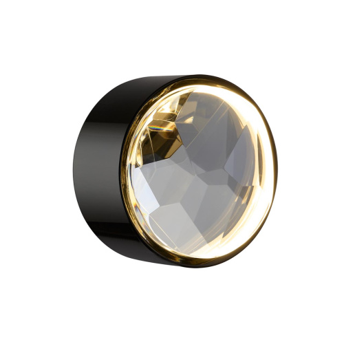 7174/5WL L-VISION ODL26 Настенный светильник черный/хрусталь/металл IP20 LED 5W 3000K 220-240V SPILLA фото 4 7174/5WL L-VISION ODL26 Настенный светильник черный/хрусталь/металл IP20 LED 5W 3000K 220-240V SPILLA фото 4