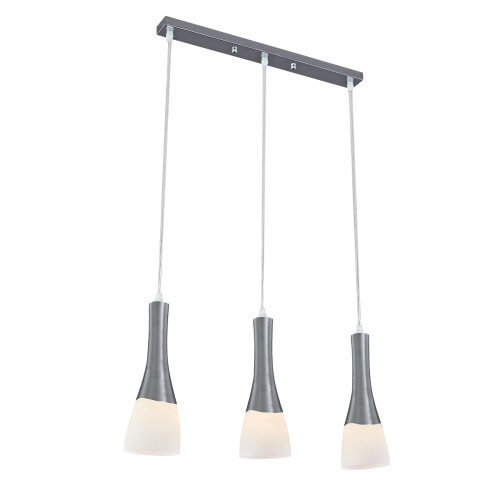Подвесной светильник Escada 10167/3S E27*60W Chrome/White Подвесной светильник Escada 10167/3S E27*60W Chrome/White