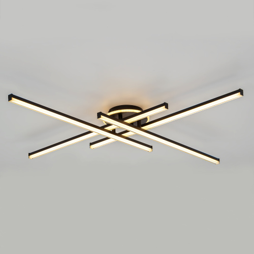 Citilux Trent CL203641 LED Люстра потолочная с пультом Чёрная фото 2 Citilux Trent CL203641 LED Люстра потолочная с пультом Чёрная фото 2