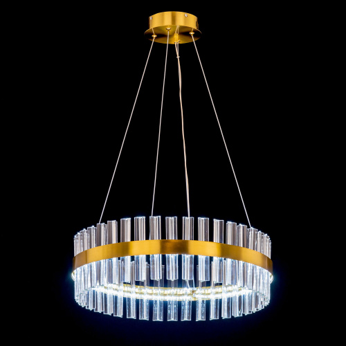 Citilux Рианна CL337053 LED Люстра хрустальная с пультом Бронза фото 4 Citilux Рианна CL337053 LED Люстра хрустальная с пультом Бронза фото 4