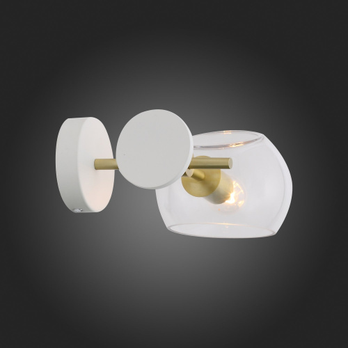 SL434.201.01 Бра ST-Luce Латунь/Прозрачный E14 1*40W CALMARE фото 2