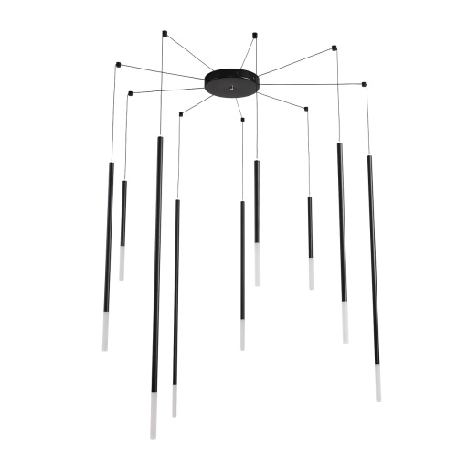 8400/27L LEDIO LN26 000 черный/белый, металл/акрил Люстра LED 27W 3000K 220V STICK 8400/27L LEDIO LN26 000 черный/белый, металл/акрил Люстра LED 27W 3000K 220V STICK